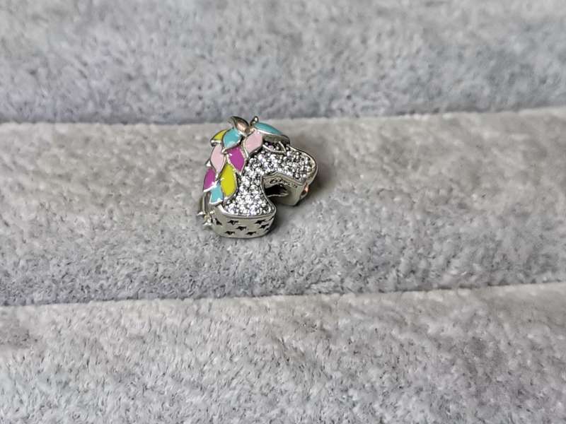 Silver Unicorn Charm