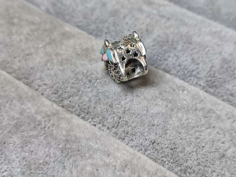 Silver Unicorn Charm