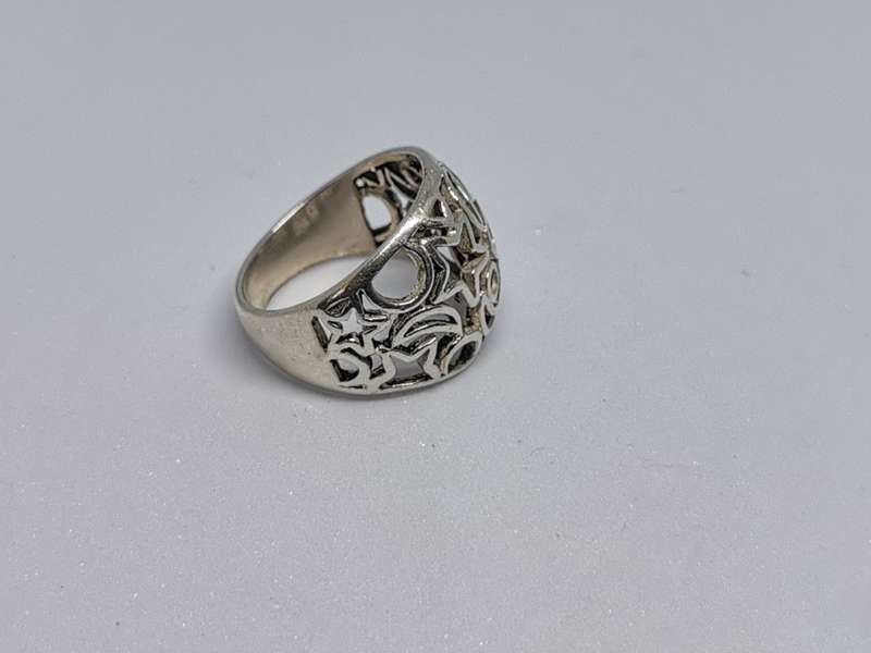 Silver Nightsky Ring