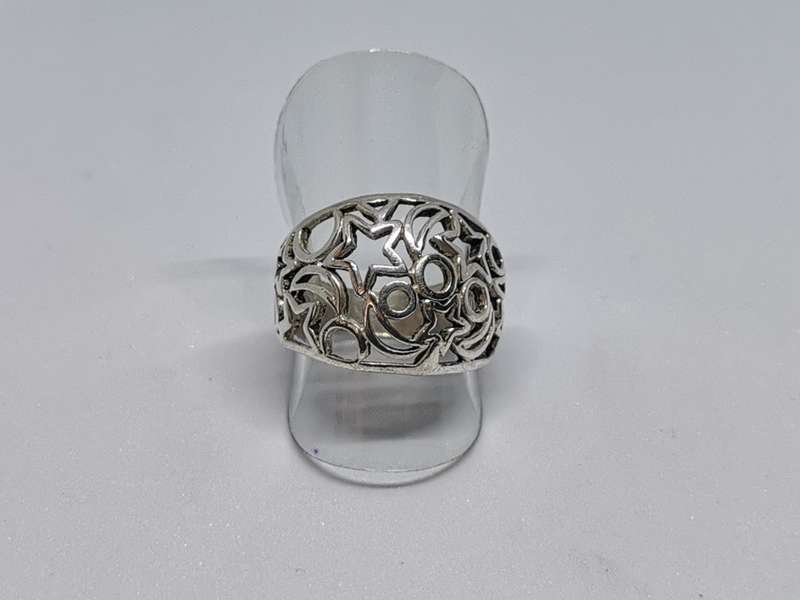 Silver Nightsky Ring