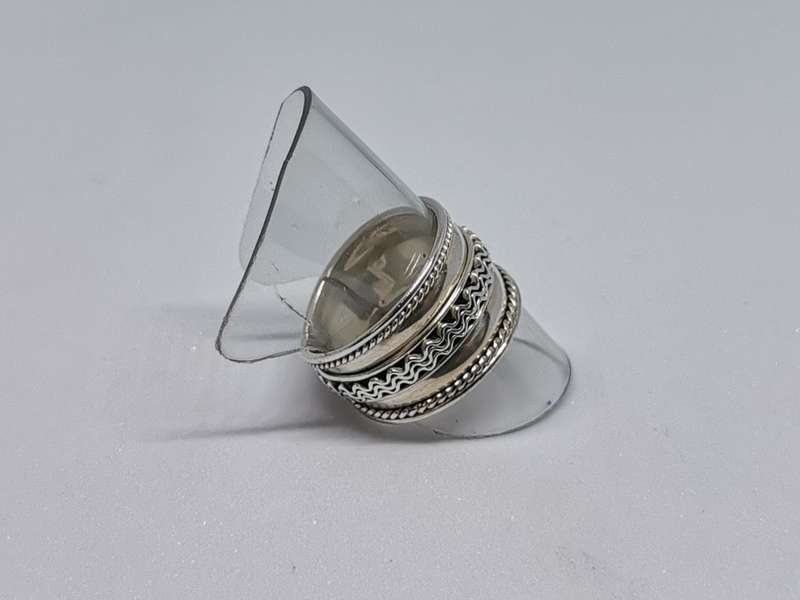 Patterned Silver Ring