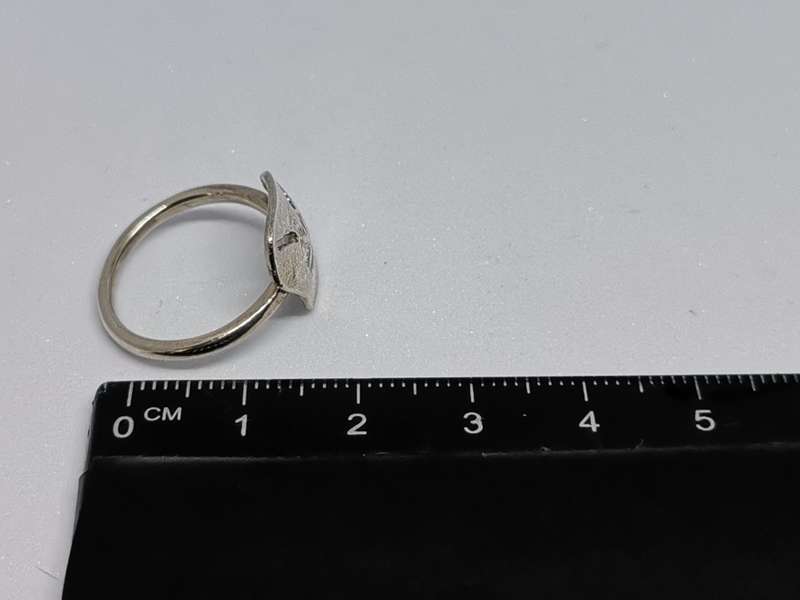 Silver Fancy Shell Ring