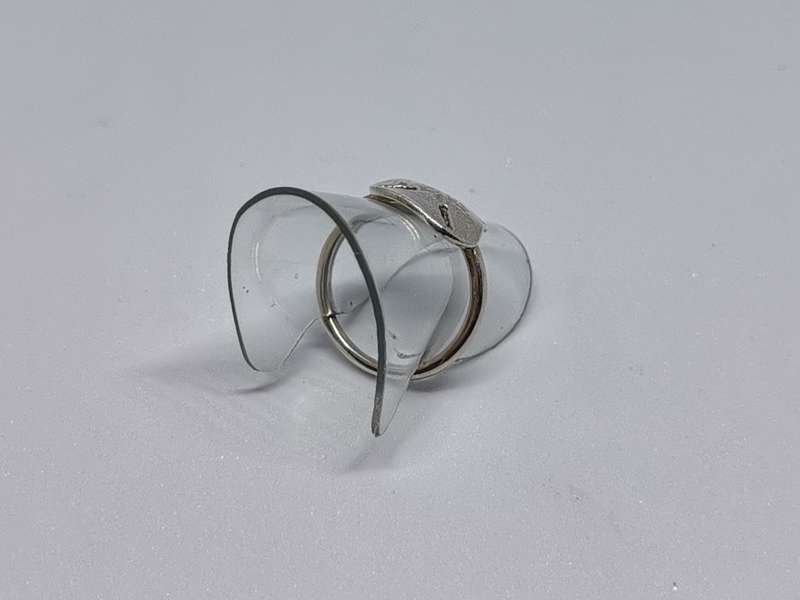 Silver Fancy Shell Ring