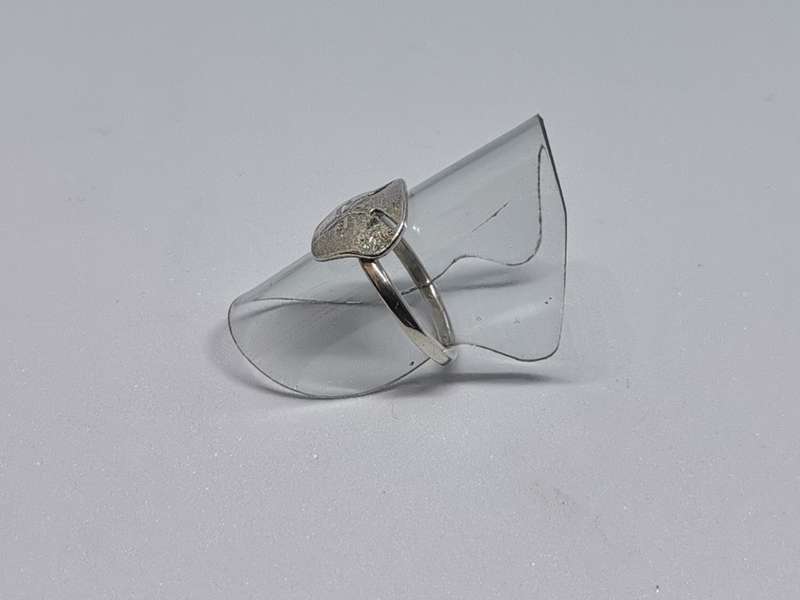 Silver Fancy Shell Ring