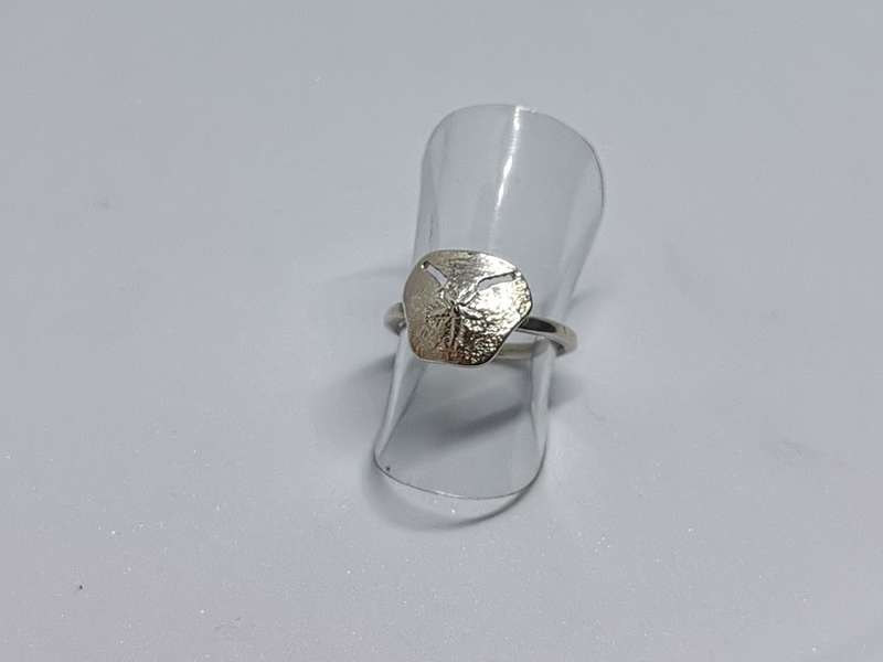 Silver Fancy Shell Ring