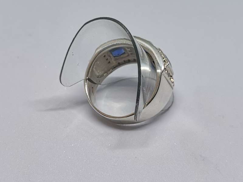 Dazzling Silver Ring