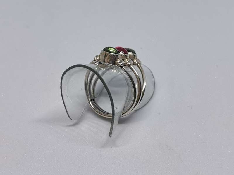 Silver Tourmaline Ring