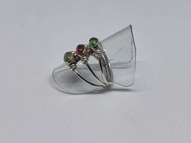 Silver Tourmaline Ring