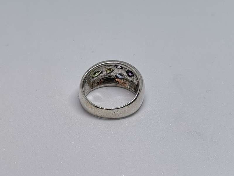 Dazzling Silver Ring