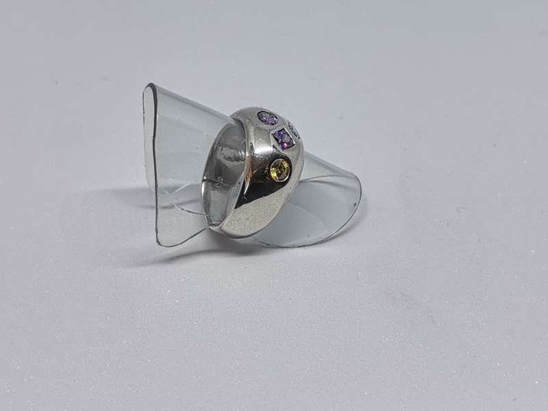 Dazzling Silver Ring