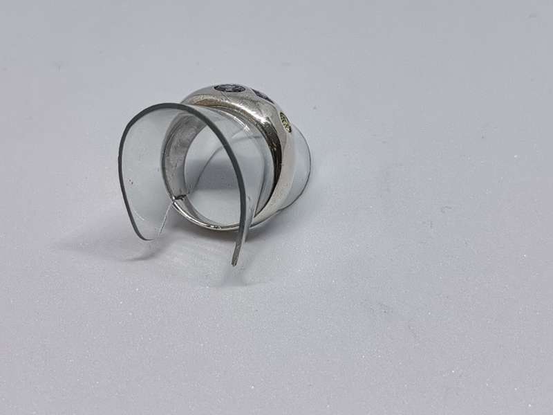 Dazzling Silver Ring