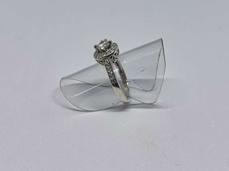 Detailed Silver Ring