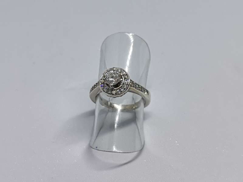 Detailed Silver Ring