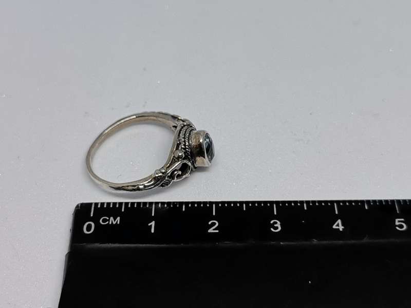 Detailed Silver Ring