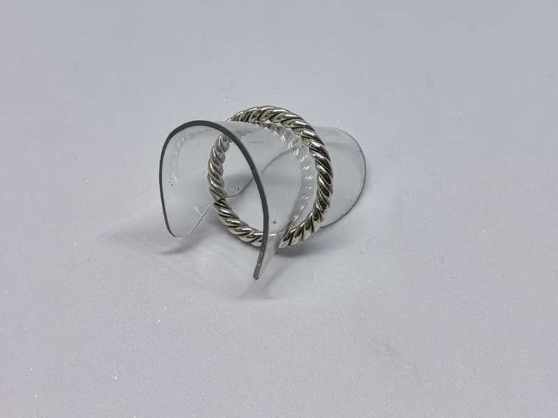 Patterned Silver Ring