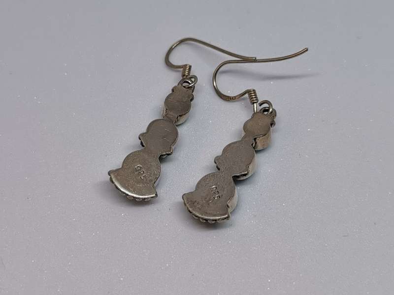 Silver Turquoise Earrings