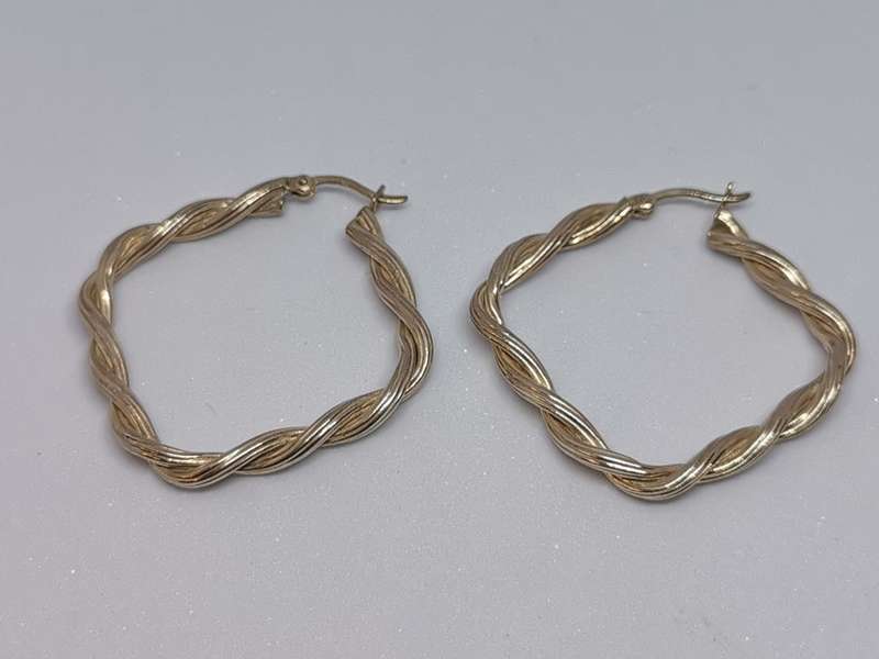 Silver Hoop Earrings