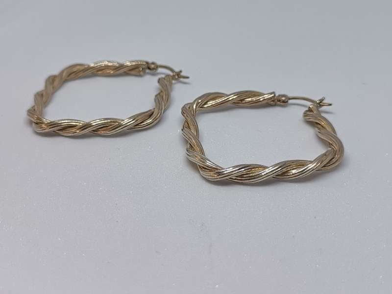 Silver Hoop Earrings