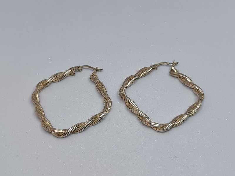 Silver Hoop Earrings