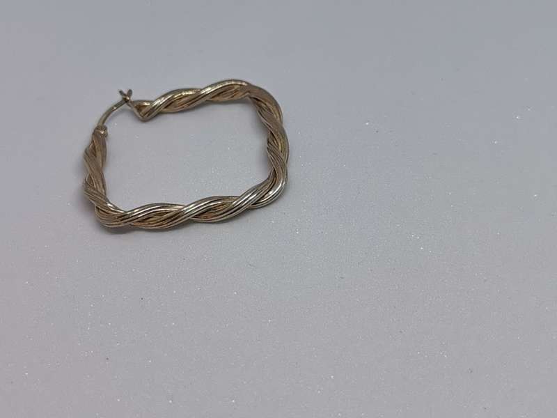 Silver Hoop Earrings