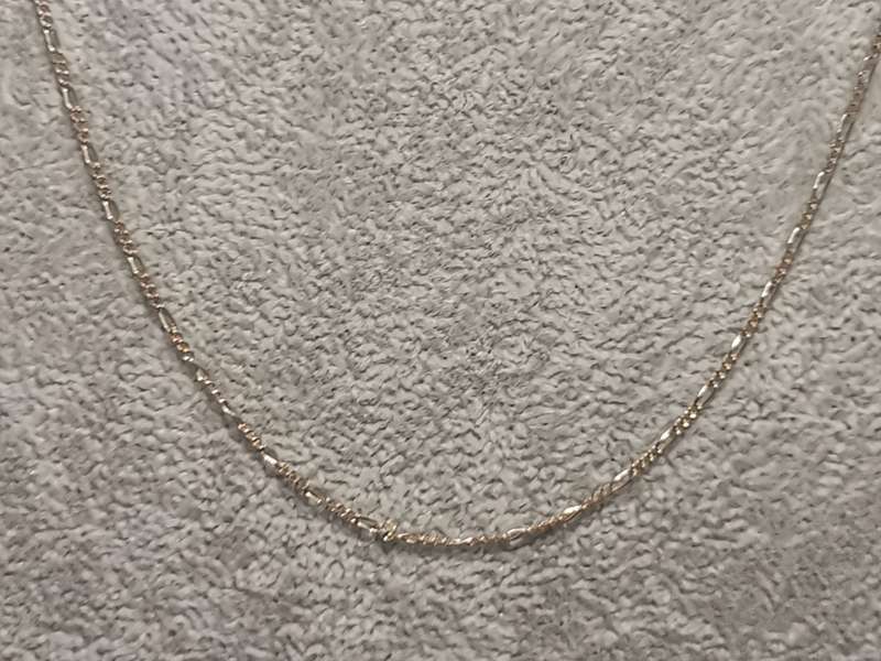 Silver Figaro Chain