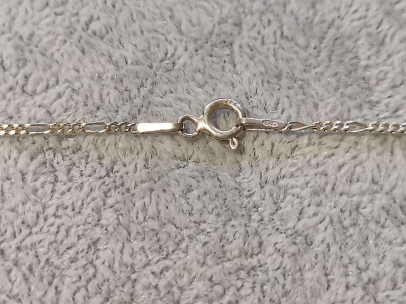 Silver Figaro Chain