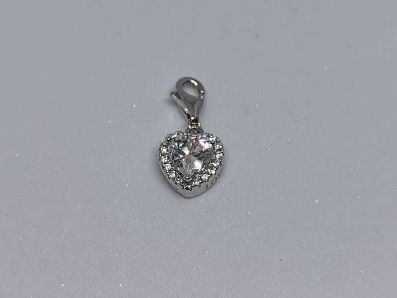 Silver Heart Charm