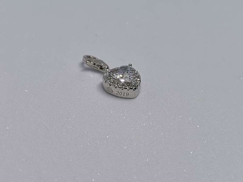 Silver Heart Charm
