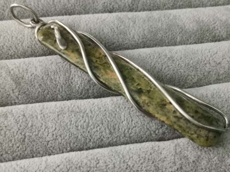 Unique Silver Pendant