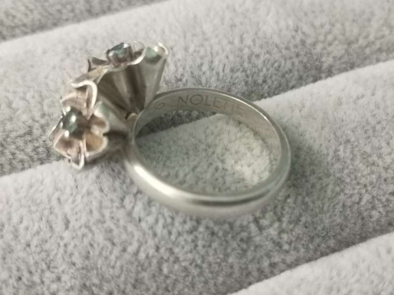 Silver Flower Ring