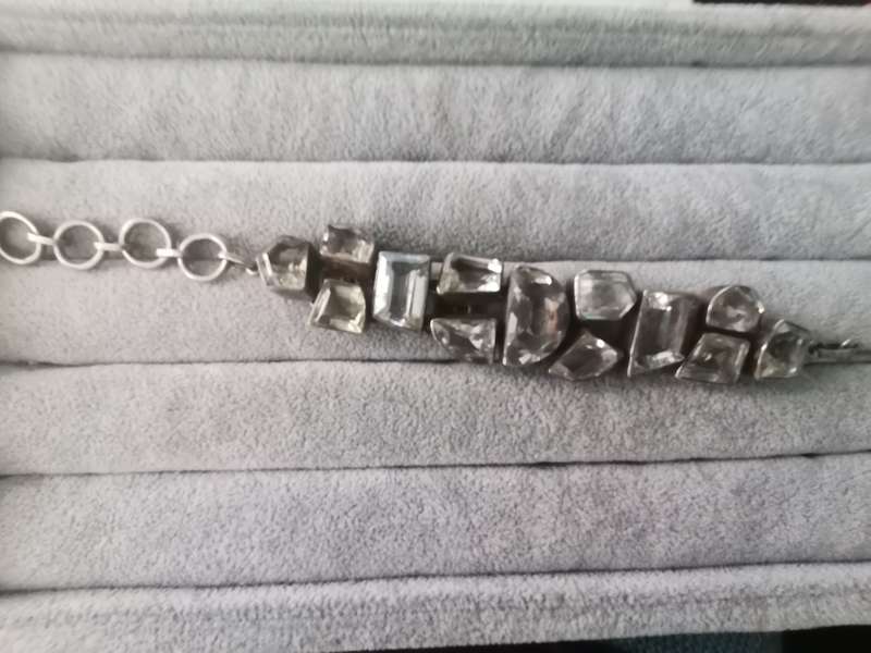 Bulky Silver Bracelet