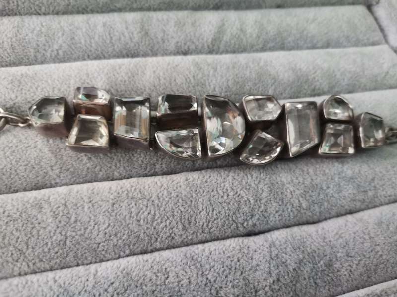 Bulky Silver Bracelet
