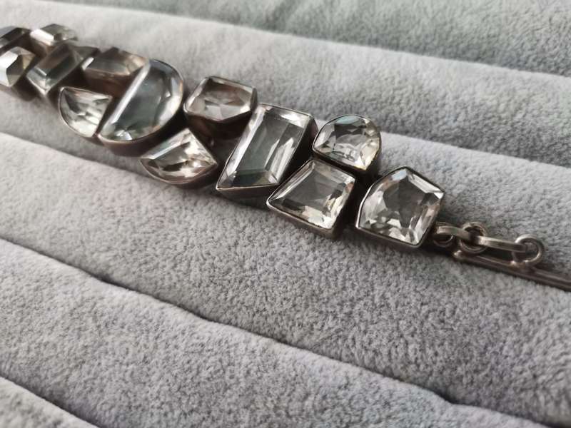 Bulky Silver Bracelet