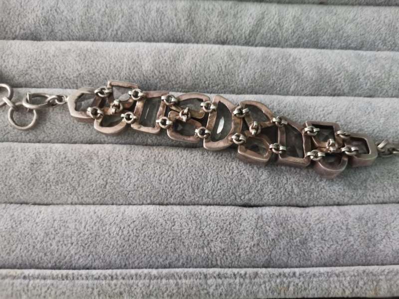 Bulky Silver Bracelet