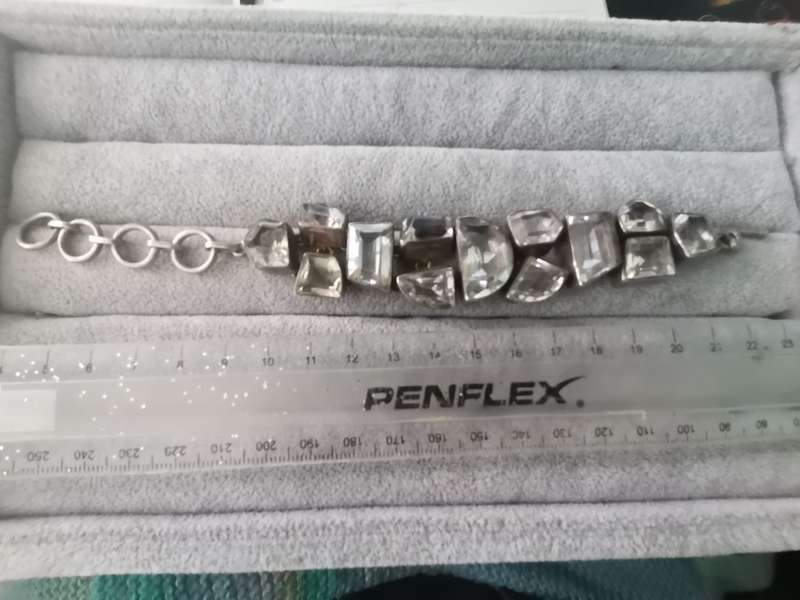 Bulky Silver Bracelet
