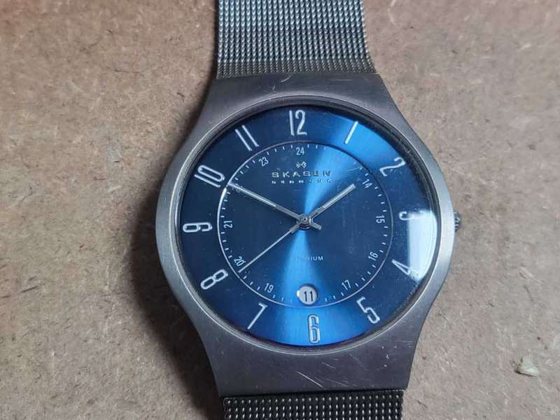 Skagen Denmark Titanium Watch
