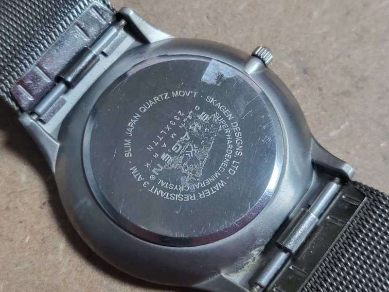 Skagen Denmark Titanium Watch