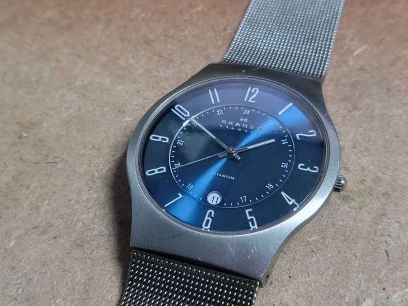 Skagen Denmark Titanium Watch