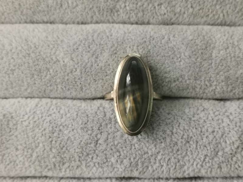 9ct Gold Tiger-Eye Ring
