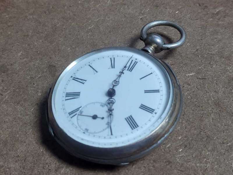 Cylinder Four Rubin Pocket Watch