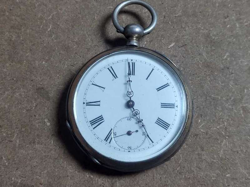 Cylinder Four Rubin Pocket Watch