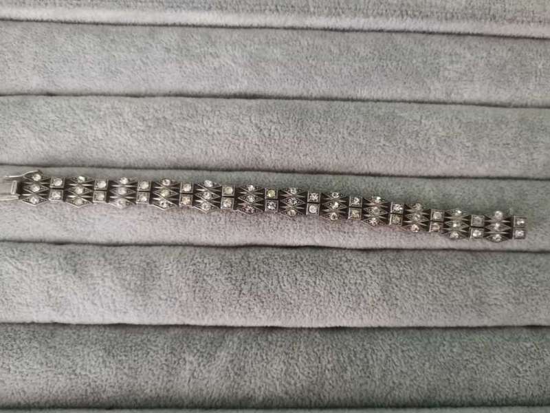 Dazzling Silver Bracelet