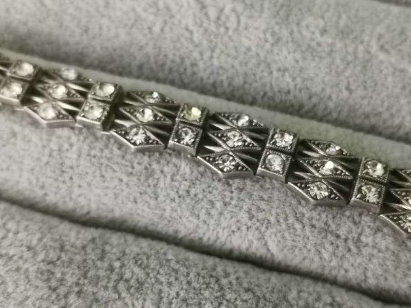 Dazzling Silver Bracelet