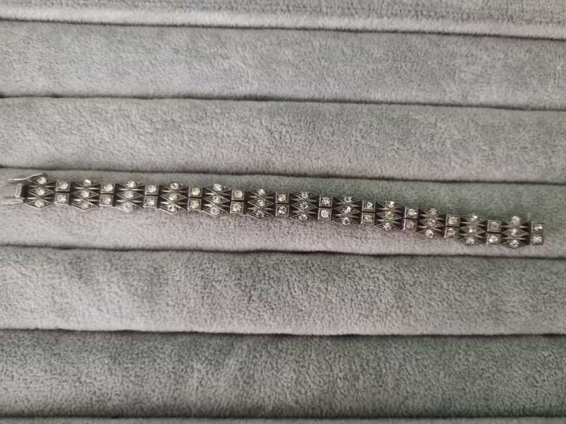 Dazzling Silver Bracelet