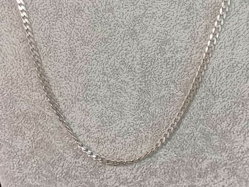 Silver Curb Chain