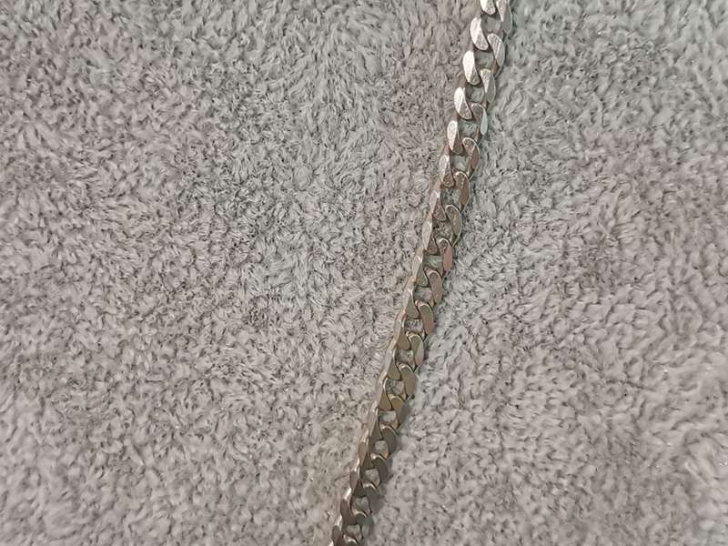 Silver Curb Chain