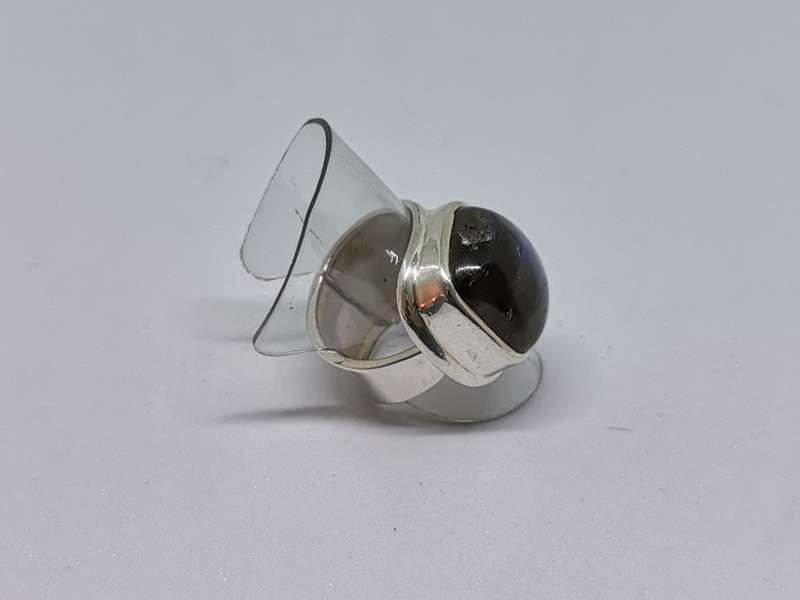 Silver Labradorite Ring