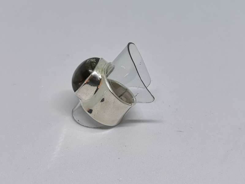 Silver Labradorite Ring