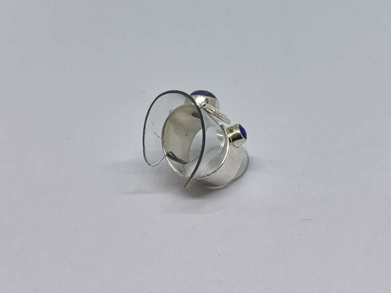 Silver Lapis Lazuli Ring