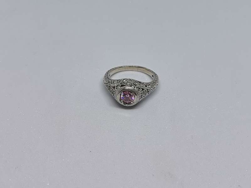 Silver Topaz Ring